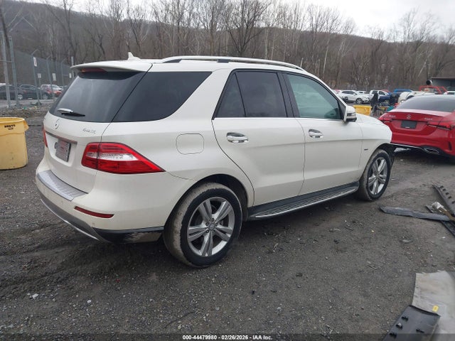 Продажа на аукционе авто 2012 Mercedes-benz Ml 350 4matic, vin: 4JGDA5HB6CA012648, номер лота: 44479980