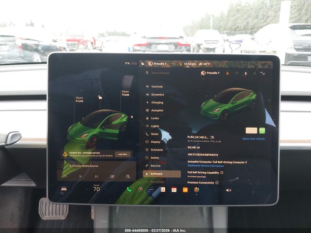 Продаж на аукціоні авто 2021 Tesla Model 3 Standard Range Plus Rear-wheel Drive, vin: 5YJ3E1EA1MF915372, номер лоту: 44480000