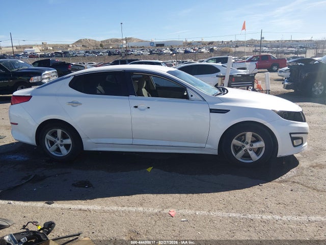 44480017 :رقم المزاد ، KNAGM4A77F5588834 vin ، 2015 Kia Optima Lx مزاد بيع
