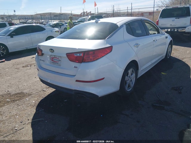 44480017 :رقم المزاد ، KNAGM4A77F5588834 vin ، 2015 Kia Optima Lx مزاد بيع