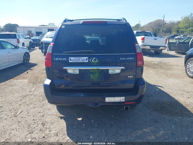 44480050 :رقم المزاد ، JTJBT20X180166349 vin ، 2008 Lexus Gx 470 مزاد بيع