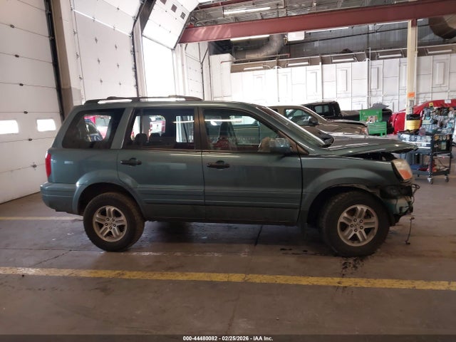 2005 Honda Pilot Ex-l მანქანა იყიდება აუქციონზე, vin: 2HKYF18565H527252, აუქციონის ნომერი: 44480082