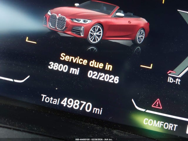 Продаж на аукціоні авто 2022 Bmw M440i Xdrive, vin: WBA63AT08NCJ51917, номер лоту: 44480100