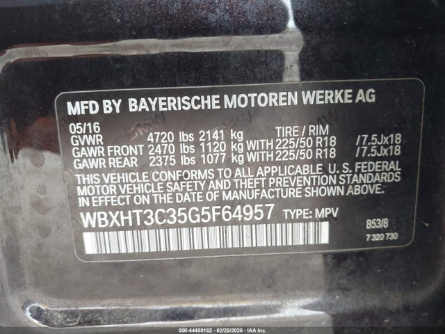 2016 BMW X1 WBXHT3C35G5F64957 Photo 8