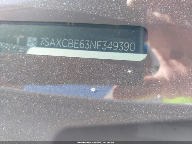 2022 TESLA MODEL X 7SAXCBE63NF349390 Photo 8