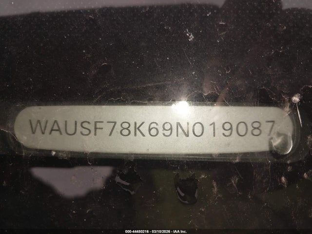 2009 AUDI A4 WAUSF78K69N019087 Photo 8