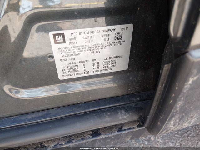 KL4CJGSB1JB551717 Buick Encore Essence