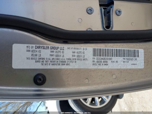 2014 CHRYSLER 300 2C3CCAAG8EH315903 Photo 8