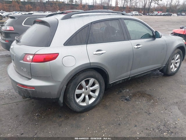 2005 Infiniti Fx35 მანქანა იყიდება აუქციონზე, vin: JNRAS08W85X210318, აუქციონის ნომერი: 44480325