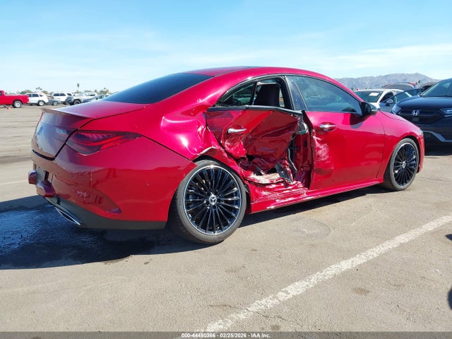 Auction sale of the 2025 Mercedes-benz Cla 250 Coupe, vin: W1K5J4GB6SN515114, lot number: 44480366