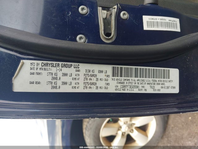 2014 RAM 1500 1C6RR7FT3ES255901 Photo 8