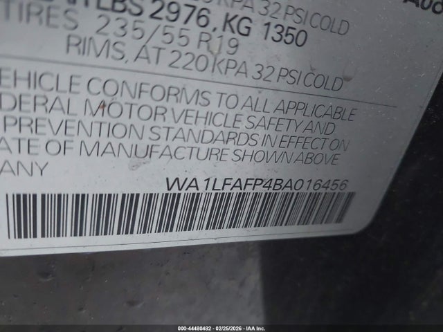 2011 AUDI Q5 WA1LFAFP4BA016456 Photo 8