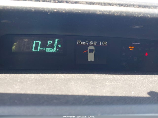 44480498 :رقم المزاد ، JTDKDTB31C1009651 vin ، 2012 Toyota Prius C Three مزاد بيع