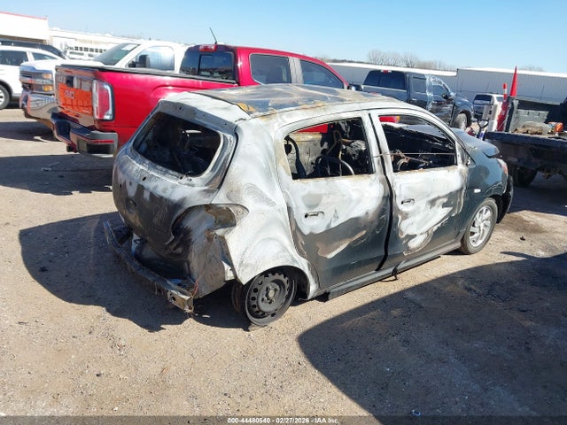 44480540 :رقم المزاد ، ML32A3HJ4JH011979 vin ، 2018 Mitsubishi Mirage Es مزاد بيع