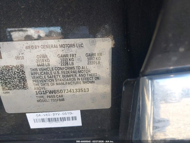 2018 CHEVROLET BOLT EV 1G1FW6S07J4133513 Photo 8