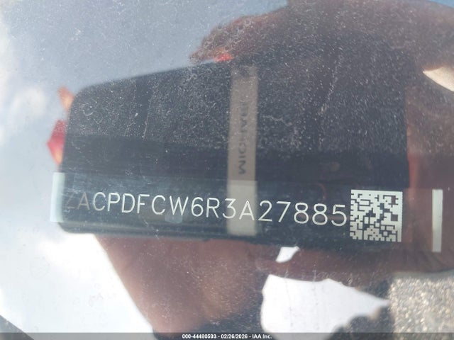 44480593 :رقم المزاد ، ZACPDFCW6R3A27885 vin ، 2024 Dodge Hornet R/t Eawd مزاد بيع