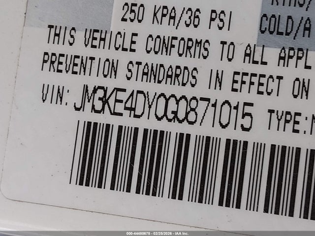 JM3KE4DY0G0871015 Mazda Cx-5 Grand Touring