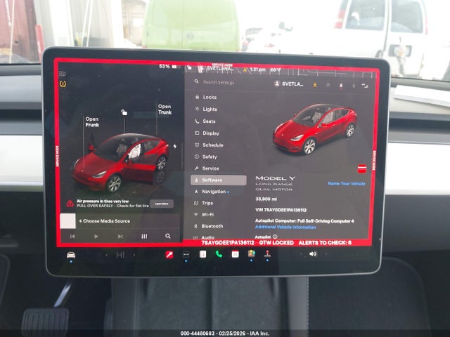2023 TESLA MODEL Y 7SAYGDEE1PA136112 Photo 6