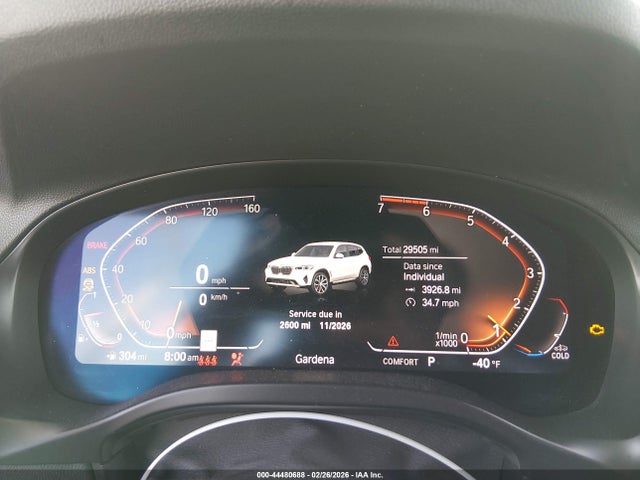 5UX43DP09N9M49345 BMW X3 Sdrive30i