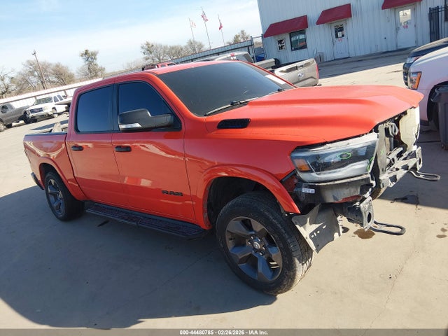 44480785 :رقم المزاد ، 1C6SRFFT5MN760508 vin ، 2021 Ram 1500 Lone Star  4x4 5'7 Box مزاد بيع