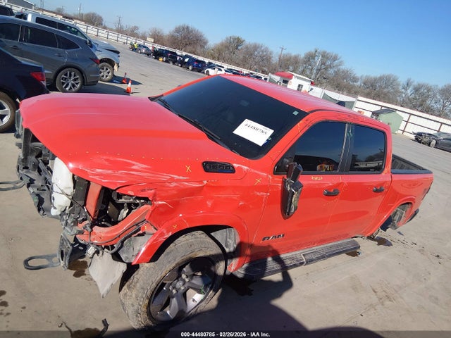 44480785 :رقم المزاد ، 1C6SRFFT5MN760508 vin ، 2021 Ram 1500 Lone Star  4x4 5'7 Box مزاد بيع