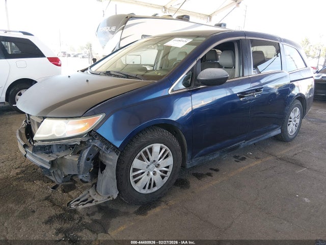Honda ODYSSEY LX 2014 5FNRL5H23EB105366 Image 2