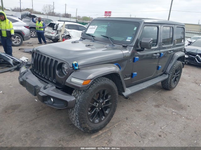 Продаж на аукціоні авто 2020 Jeep Wrangler Unlimited High Altitude 4x4, vin: 1C4HJXEN1LW324699, номер лоту: 44480985