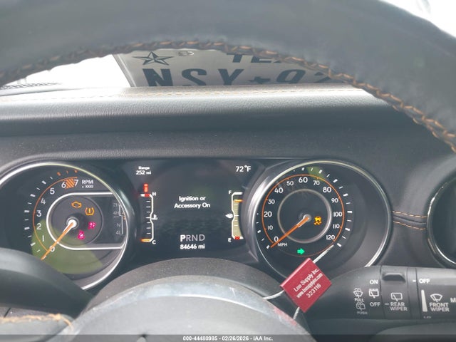 Продаж на аукціоні авто 2020 Jeep Wrangler Unlimited High Altitude 4x4, vin: 1C4HJXEN1LW324699, номер лоту: 44480985