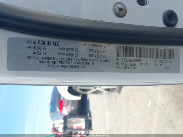 2017 DODGE CHALLENGER 2C3CDZAG5HH629265 Photo 8