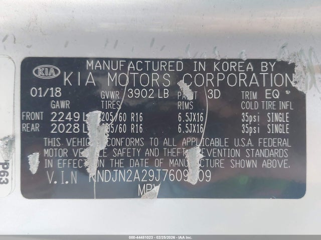 KIA Soul 2018 KNDJN2A29J7609209 Image 9