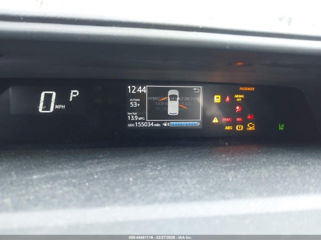 JTDKDTB31J1602634 Toyota Prius C Two