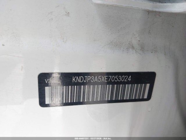 KIA SOUL + 2014 KNDJP3A5XE7053024 Image 9