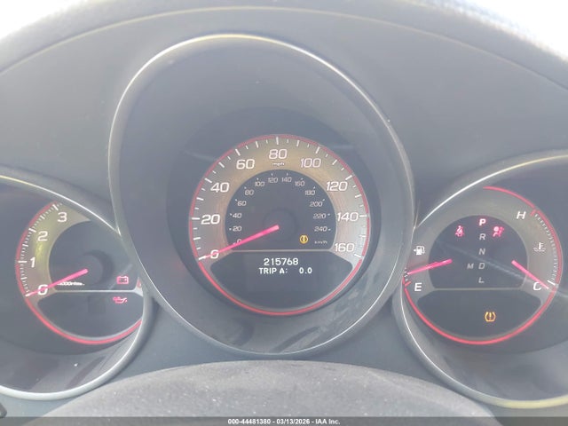 2008 Acura Tl Type S მანქანა იყიდება აუქციონზე, vin: 19UUA765X8A037543, აუქციონის ნომერი: 44481380