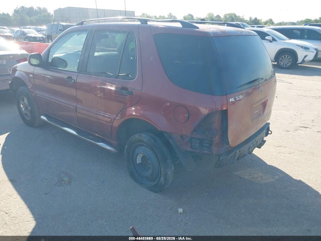 Продаж на аукціоні авто 2000 Mercedes-benz Ml 320, vin: 4JGAB54E2YA195845, номер лоту: 44481469