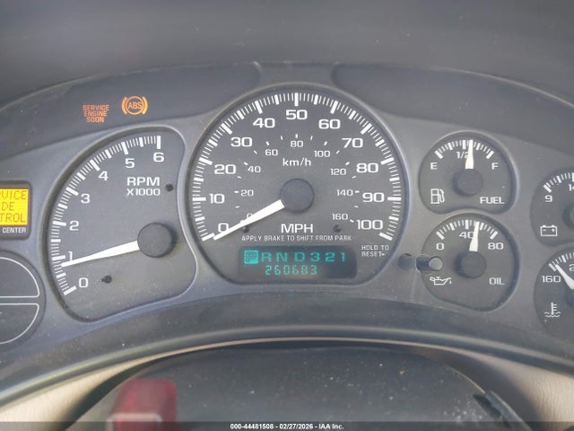 44481508 :رقم المزاد ، 1GNEK13TX2J234422 vin ، 2002 Chevrolet Tahoe Lt مزاد بيع