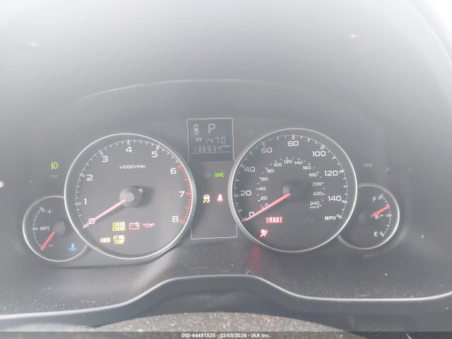 44481525 :رقم المزاد ، 4S4BRBCC5D3246817 vin ، 2013 Subaru Outback 2.5i Premium مزاد بيع