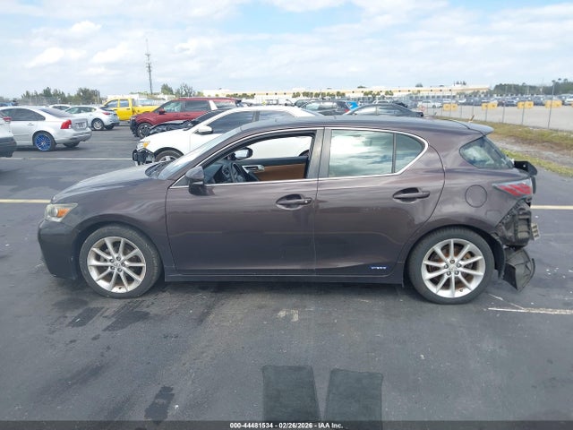 Aukcja sprzedaży 2012 Lexus Ct 200h Premium, vin: JTHKD5BH2C2090756, numer aukcji: 44481534