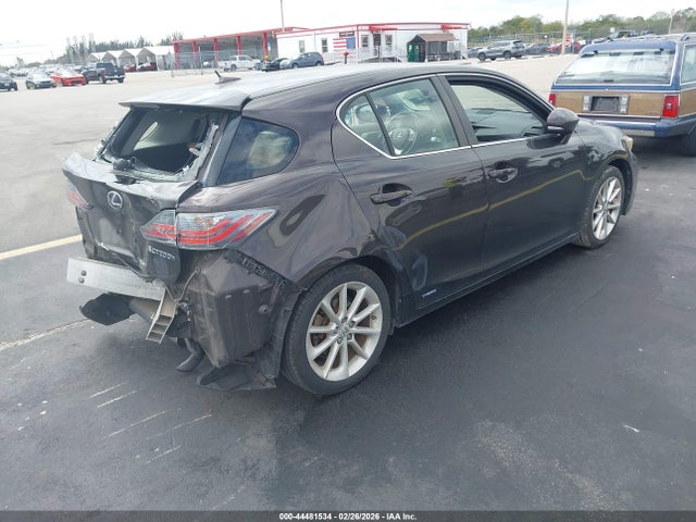 Aukcja sprzedaży 2012 Lexus Ct 200h Premium, vin: JTHKD5BH2C2090756, numer aukcji: 44481534