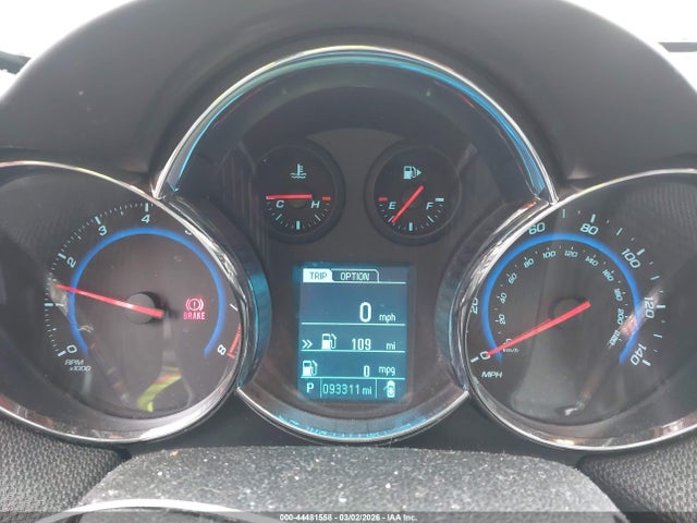 44481558 :رقم المزاد ، 1G1PE5SB3F7292781 vin ، 2015 Chevrolet Cruze 2lt Auto مزاد بيع