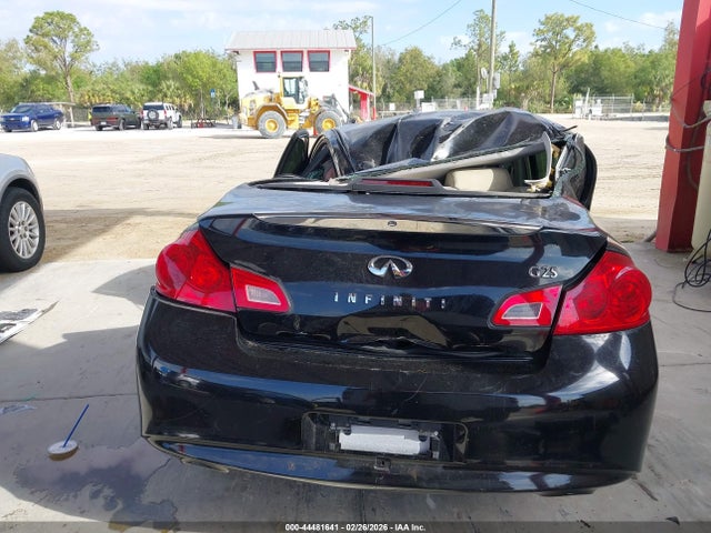 Продажа на аукционе авто 2011 Infiniti G25, vin: JN1DV6AP2BM601541, номер лота: 44481641
