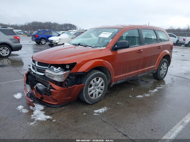 2014 Dodge Journey American Value Pkg მანქანა იყიდება აუქციონზე, vin: 3C4PDCAB1ET112420, აუქციონის ნომერი: 44481651