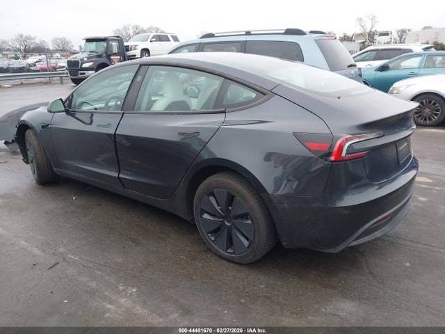 2025 Tesla Model 3 Long Range Rear-wheel Drive/standard Rear-wheel Drive მანქანა იყიდება აუქციონზე, vin: 5YJ3E1EA1SF010630, აუქციონის ნომერი: 44481670