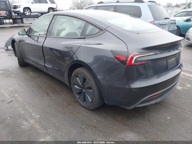 2025 Tesla Model 3 Long Range Rear-wheel Drive/standard Rear-wheel Drive მანქანა იყიდება აუქციონზე, vin: 5YJ3E1EA1SF010630, აუქციონის ნომერი: 44481670
