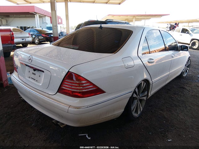 44481677 :رقم المزاد ، WDBNG70J7YA098595 vin ، 2000 Mercedes-benz S 430 مزاد بيع