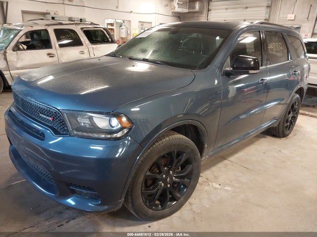 2020 Dodge Durango Gt Plus Awd მანქანა იყიდება აუქციონზე, vin: 1C4RDJDG0LC155742, აუქციონის ნომერი: 44481812