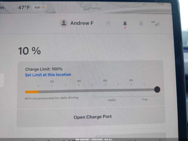 2025 Tesla Model 3 Long Range All-wheel Drive მანქანა იყიდება აუქციონზე, vin: 5YJ3E1EBXSF898142, აუქციონის ნომერი: 44481997