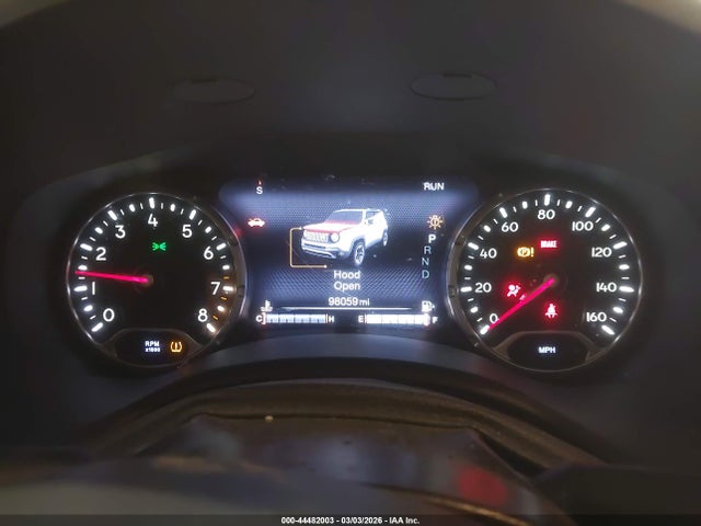 Aukcja sprzedaży 2018 Jeep Renegade Trailhawk 4x4, vin: ZACCJBCB0JPH65014, numer aukcji: 44482003