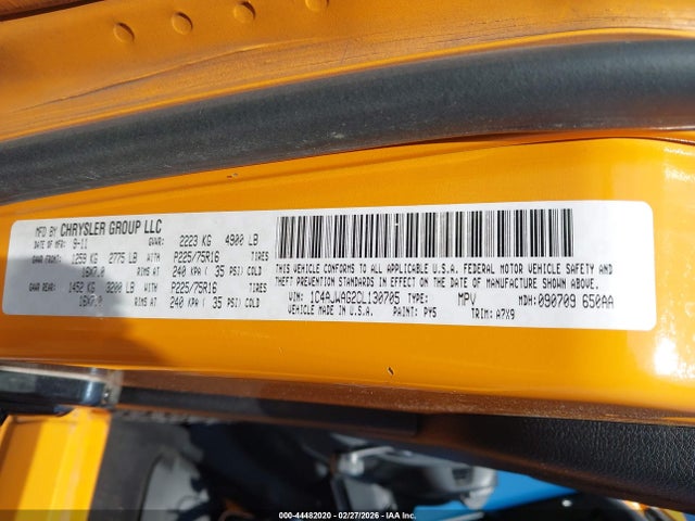 2012 JEEP WRANGLER 1C4AJWAG2CL130705 Photo 8