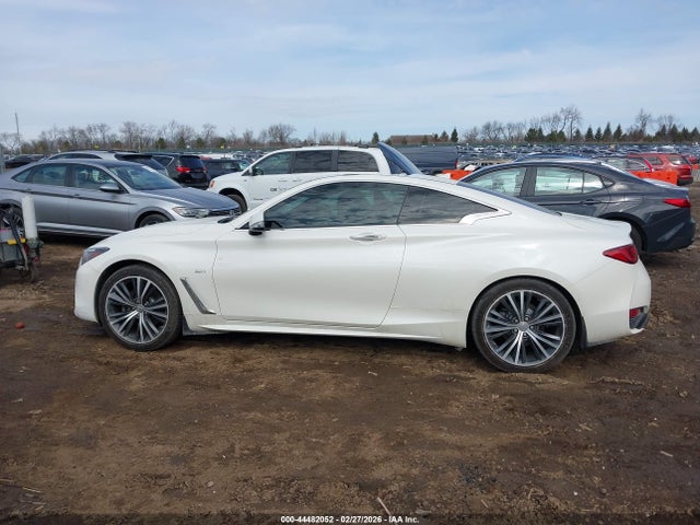 44482052 :رقم المزاد ، JN1EV7EL1KM291240 vin ، 2019 Infiniti Q60 3.0t Luxe مزاد بيع