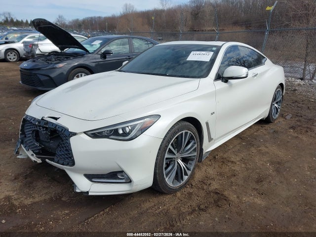 44482052 :رقم المزاد ، JN1EV7EL1KM291240 vin ، 2019 Infiniti Q60 3.0t Luxe مزاد بيع